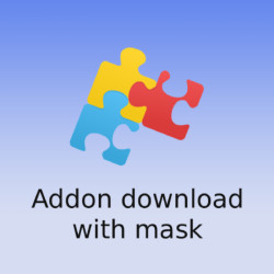 Download with mask