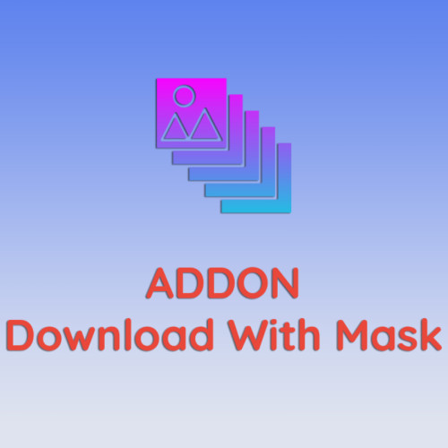 Download with mask