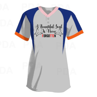 Customize 2-button short sleeve jersey