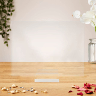 Acrylic photo plaque